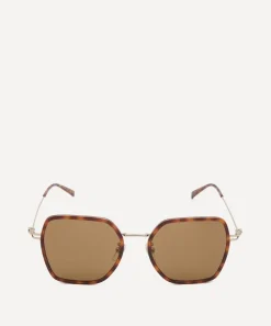 Gucci Sunglasses & Glasses^Square Havana Combination Sunglasses