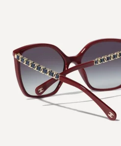 CHANEL Sunglasses & Glasses^Square Sunglasses