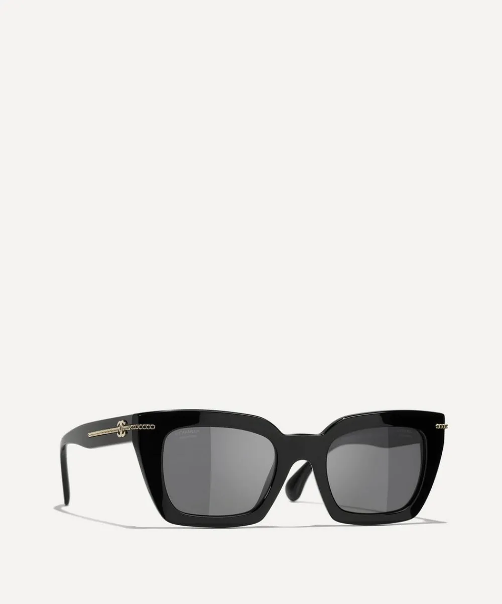 CHANEL Sunglasses & Glasses^Square Sunglasses