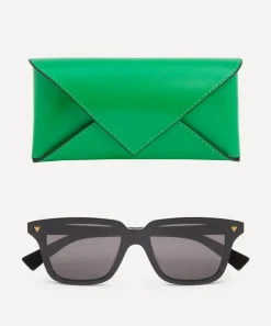 Bottega Veneta Sunglasses & Glasses^Square Triangle Pin Sunglasses