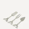 Culinary Concepts Tableware^Stag Head Cheese Knives Set of Three