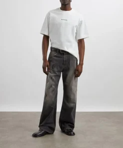 Acne Studios Tops^Stamp Logo T-Shirt
