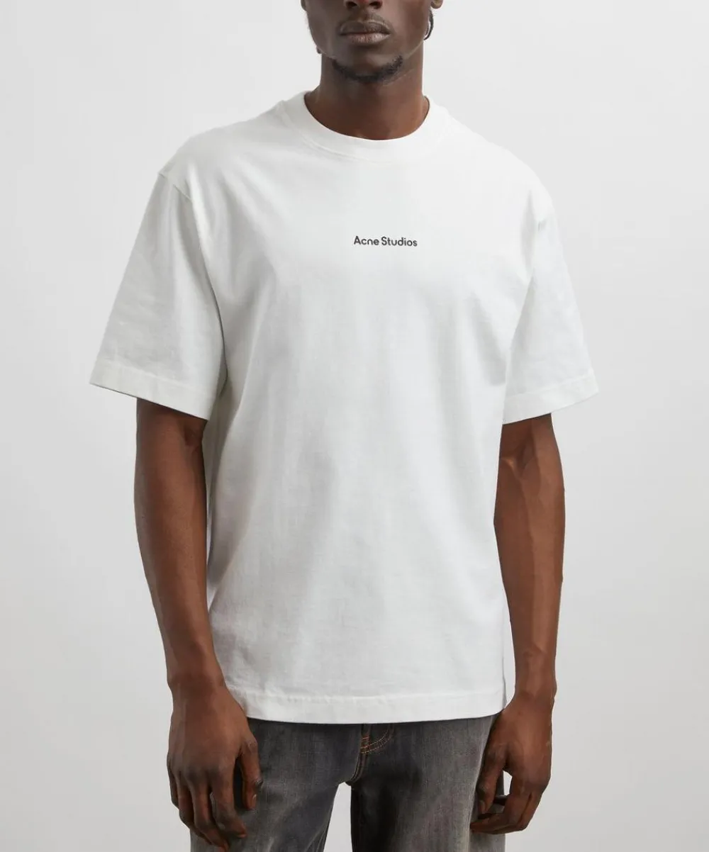 Acne Studios Tops^Stamp Logo T-Shirt