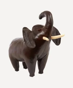 Omersa Footstools & Furniture|Ornaments^Standard Leather Elephant