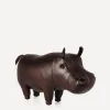 Omersa Footstools & Furniture|Ornaments^Standard Leather Hippopotamus