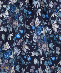 Liberty Fabrics Crepe De Chine|Classic Tana Lawn^Stately Bouquet Crepe de Chine