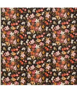 Liberty Fabrics Crepe De Chine|Classic Tana Lawn^Stately Bouquet Crepe de Chine