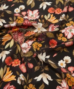 Liberty Fabrics Crepe De Chine|Classic Tana Lawn^Stately Bouquet Crepe de Chine