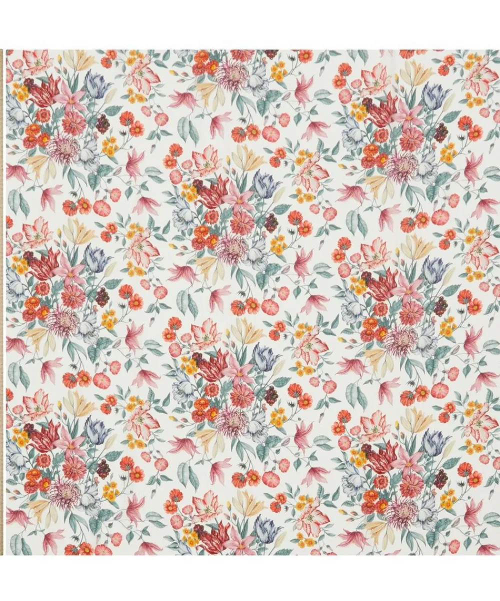 Liberty Fabrics Crepe De Chine|Classic Tana Lawn^Stately Bouquet Crepe de Chine