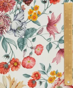 Liberty Fabrics Crepe De Chine|Classic Tana Lawn^Stately Bouquet Crepe de Chine