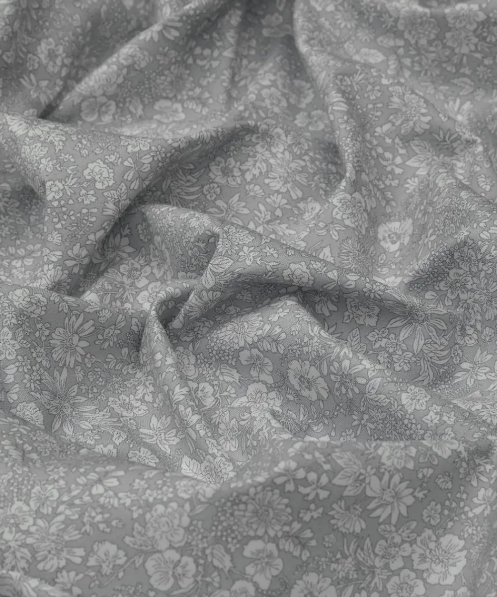 Liberty Fabrics Cotton For Quilting^Steel Emily Belle Lasenby Quilting Cotton