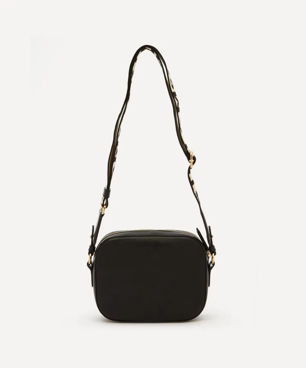Stella McCartney Bags^Stella Logo Mini Faux Leather Cross-Body Bag