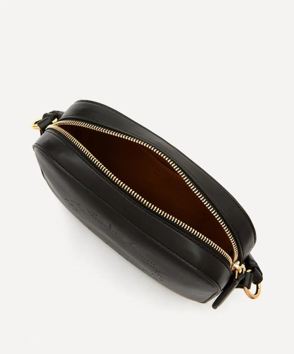 Stella McCartney Bags^Stella Logo Mini Faux Leather Cross-Body Bag
