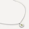 Monica Vinader Necklaces^Sterling Silver August Birthstone Pendant Necklace