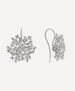 Alex Monroe Earrings^Sterling Silver Cow Parsley Bloom Drop Earrings