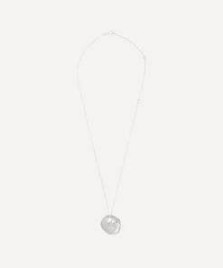 Alighieri Necklaces^Sterling Silver Crustacean Bookmark Pendant Necklace