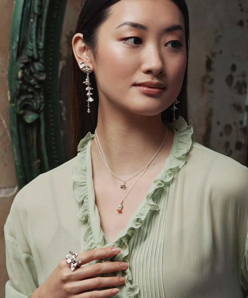Alex Monroe Necklaces^Sterling Silver Cuckoo Flower Pendant Necklace