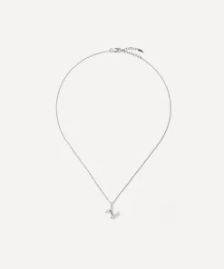 Missoma Necklaces^Sterling Silver Curly Molten Mini Z Initial Pendant Necklace