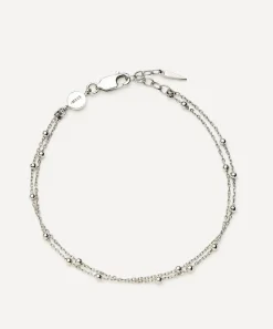 Missoma Bracelets^Sterling Silver Double Chain Bracelet