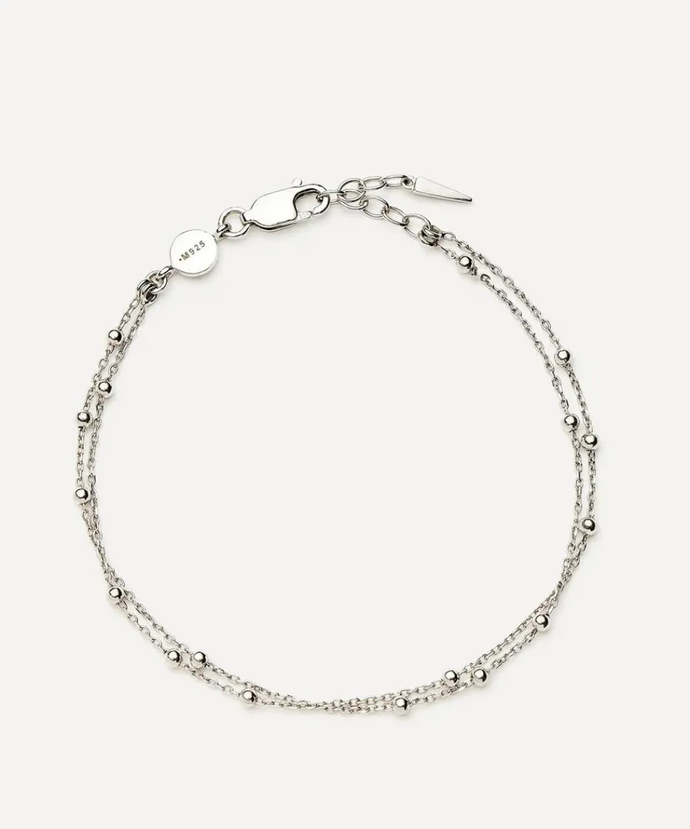 Missoma Bracelets^Sterling Silver Double Chain Bracelet