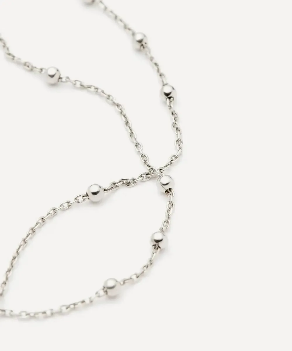 Missoma Bracelets^Sterling Silver Double Chain Bracelet