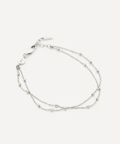 Missoma Bracelets^Sterling Silver Double Chain Bracelet