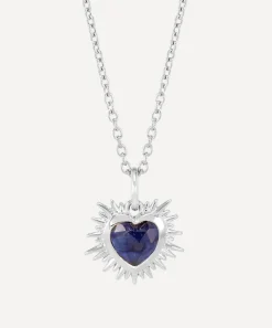 Rachel Jackson Necklaces^Sterling Silver Electric Love September Birthstone Necklace