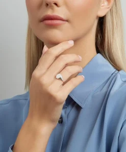 Seb Brown Rings|Rings^Sterling Silver Happy Face Signet Ring