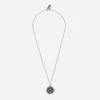 Pyrrha Necklaces^Sterling Silver Hummingbird Diamond Set Pendant Necklace