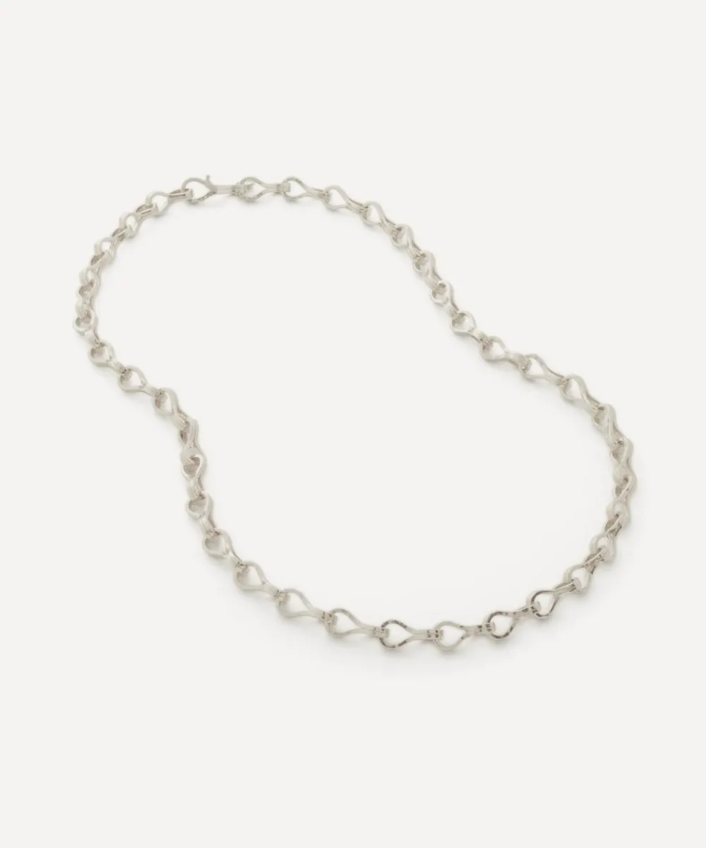 Monica Vinader Necklaces^Sterling Silver Infinity Link Chain Necklace
