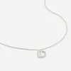Monica Vinader Necklaces^Sterling Silver Initial D Pendant Necklace