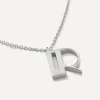 Monica Vinader Necklaces^Sterling Silver Initial R Pendant Necklace