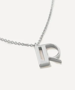 Monica Vinader Necklaces^Sterling Silver Initial R Pendant Necklace