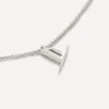 Monica Vinader Necklaces^Sterling Silver Initial Y Pendant Necklace