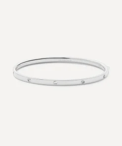 Missoma Bracelets^Sterling Silver Interstellar Hinged Bangle Bracelet