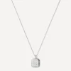 Missoma Necklaces^Sterling Silver March Birthstone Pendant Necklace