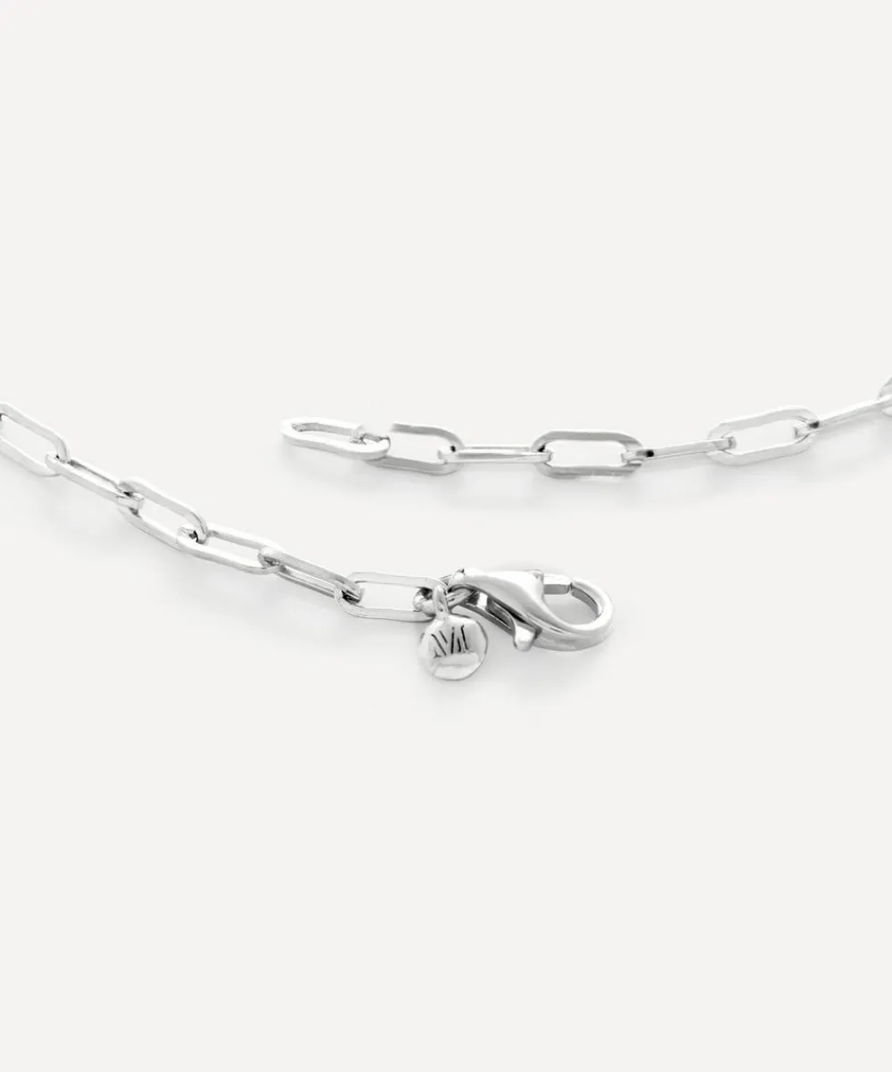 Monica Vinader Necklaces^Sterling Silver Mini Paperclip Chain Necklace