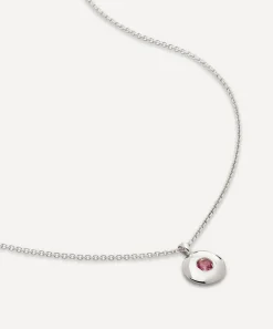Monica Vinader Necklaces^Sterling Silver October Birthstone Pendant Necklace