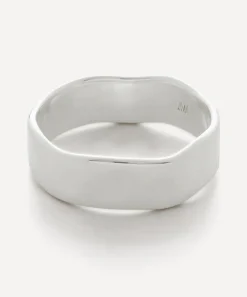Monica Vinader Rings^Sterling Silver Siren Muse Band Ring
