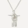 Alighieri Necklaces^Sterling Silver Skeleton Of The Self Pendant Necklace