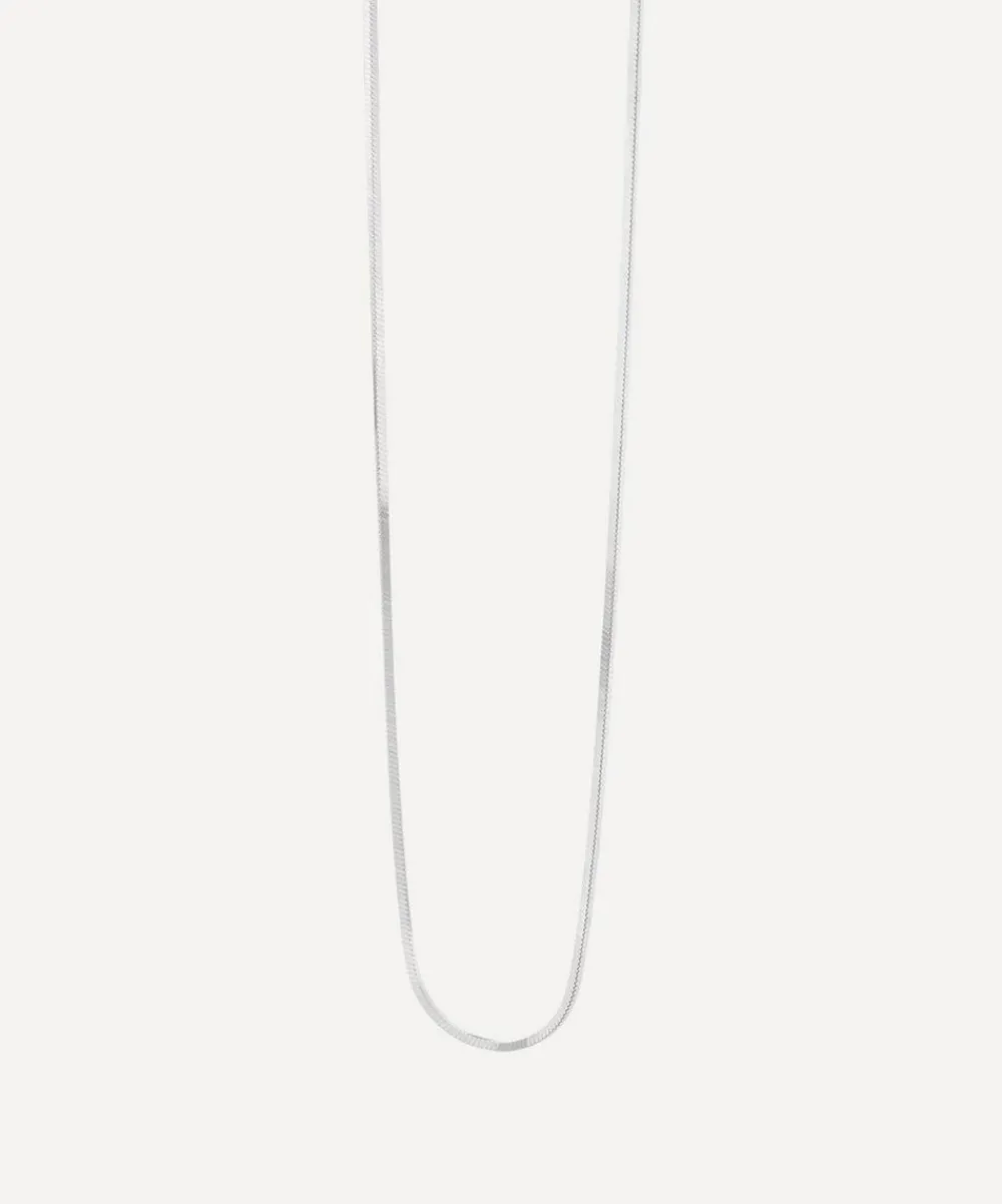 PDPAOLA Necklaces^Sterling Silver Snake Chain Necklace
