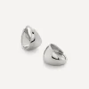 Monica Vinader Earrings^Sterling Silver Tapered Huggie Hoop Earrings