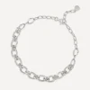 Dinny Hall Bracelets^Sterling Silver Thalassa Faceted Oval Link Bracelet