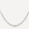 Dinny Hall Necklaces^Sterling Silver Thalassa Faceted Link Necklace