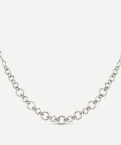 Dinny Hall Necklaces^Sterling Silver Thalassa Faceted Link Necklace