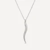 Dinny Hall Charms & Pendants^Sterling Silver Toro Horn Pendant Necklace