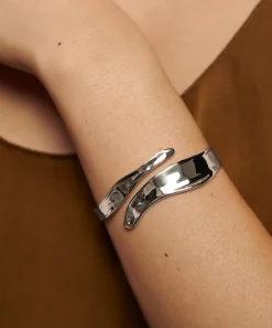 Monica Vinader Bracelets^Sterling Silver Wave Open Bold Cuff Bracelet