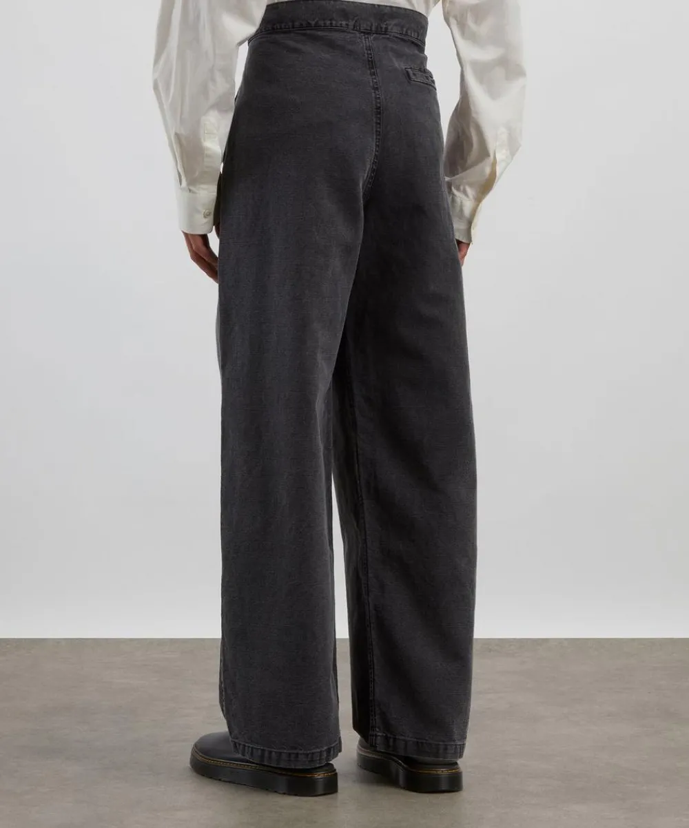 Our Legacy Trousers^Stern Chino Relaxed Straight Trousers