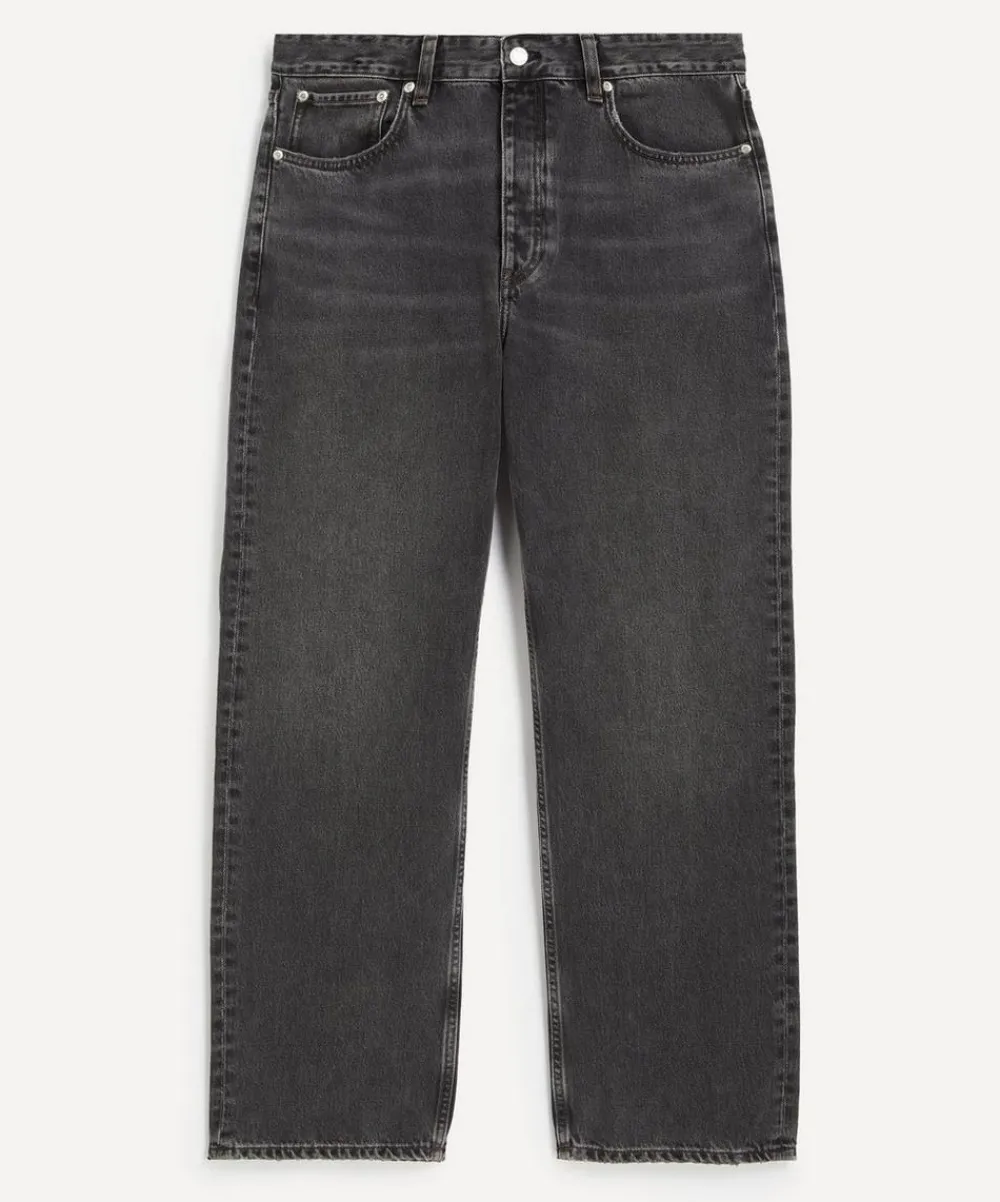 Won Hundred Jeans^Steve Iguana Black Loose-Fit Jeans