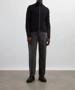 Won Hundred Jeans^Steve Iguana Black Loose-Fit Jeans
